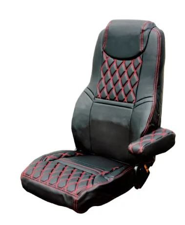 JET INOUE ジェットイノウエ 車種専用シートカバー COMBI 運転席側のみ 日野大型プロフィア用(H4.7〜H15.10) ブラック/赤糸 595340の通販は