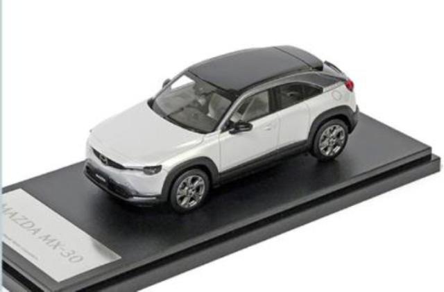 マツダコレクション　モデルカー　ミニカー　MX-30 セラミックメタリック(3トーン)　EV　1/43　100周年記念モデル　MD54V99X1