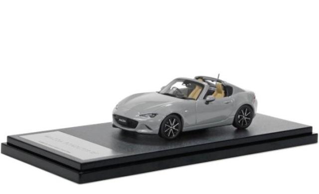 マツダコレクション　モデルカー　ミニカー　ロードスター　RF VS (2024)　1/43　エアログレーメタリック　MD68V99X1C7