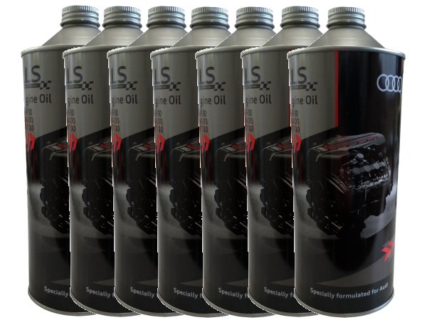 お得な7本セット】アウディ純正エンジンオイル 0W-30 1L×7 J0AJD3F11の