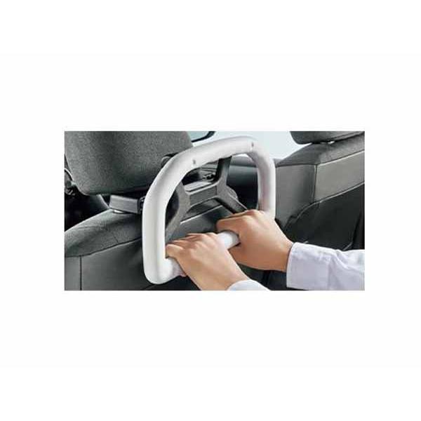 トヨタ クラウン【TZSH35 AZSH35】　アシストグリップ(ヘッドレスト取付タイプ)【要商品仕様確認】【グレー】[0822C-52020]