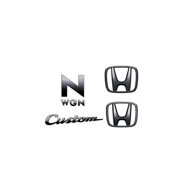 ホンダ エヌワゴン【JH3/JH4-100 JH3/JH4-200】　ブラックエンブレム(Ｎ?ＷＧＮＣｕｓｔｏｍ用)[08F20-TKR-000C]