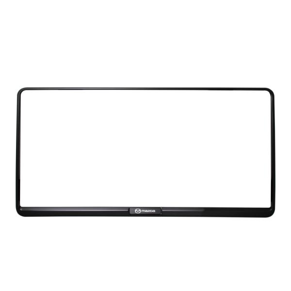 純正アクセサリー　マツダ　CX-80　KL　2024.10〜　ナンバープレートホルダー　2枚　ブラック　C906 V4 021x2