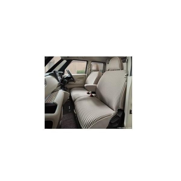 ニッサン ルークス【B44A B47A B48A】　シート全カバー(チェック)【要商品仕様確認】【ベージュ】[H7900-7NA0A] 25,843円