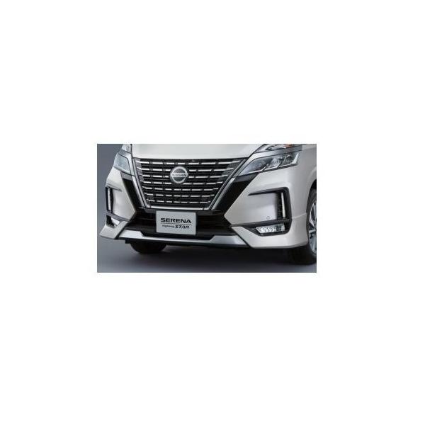 ニッサン セレナ【GC27 GFC27 GNC27 GFNC27 HC27 HFC27】　フロントプロテクター(インテリジェントアラウンドビューモニター無)