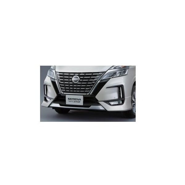 ニッサン セレナ【GC27 GFC27 GNC27 GFNC27 HC27 HFC27】　フロントプロテクター(インテリジェントアラウンドビューモニター付)