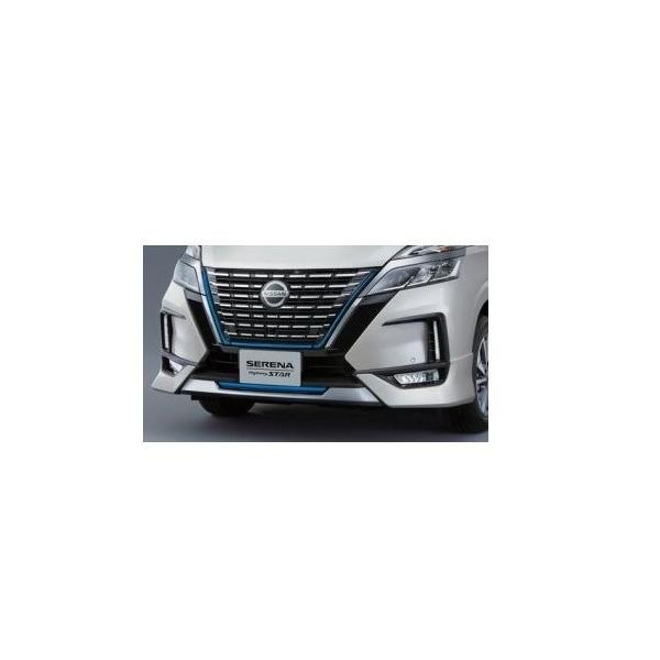 ニッサン セレナ【GC27 GFC27 GNC27 GFNC27 HC27 HFC27】　フロントプロテクター(e-POWER専用)(インテリジェントアラウンドビューモニター付)
