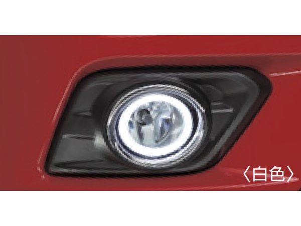 純正アクセサリー　日産　エクストレイル　T32　H25.12〜　リングイルミフォグ　白色リングイルミ　フォグランプ付　アラウンドビューモの通販は