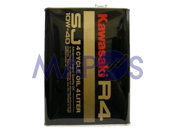 エンジンオイル　カワサキ　純正　SJ　10W-40　4リットル　バイク用　J0248-1002　*オイル・油脂*