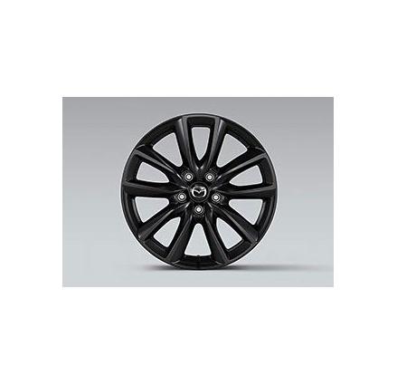 純正アクセサリー　マツダ　MAZDA3　BP　H31〜　ホイール・用品　アルミホイールマットブラック（18×7.0Ｊ）　B0N6V3810