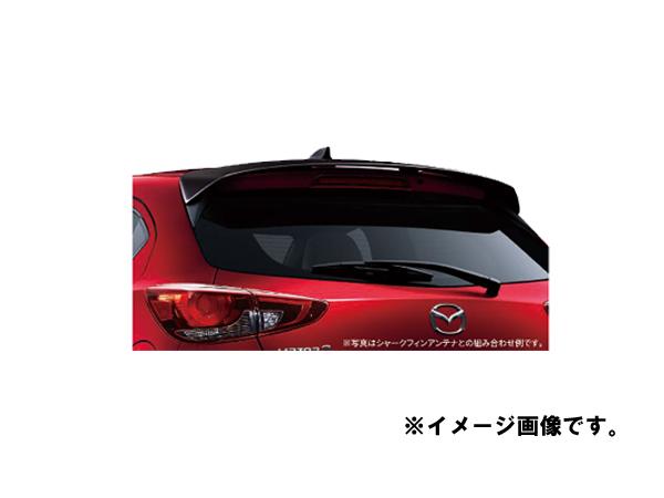 純正アクセサリー　マツダ　MAZDA2　DJ　H31.7〜　リアルーフスポイラー　アークティックホワイト　QDJ1519N033の通販は