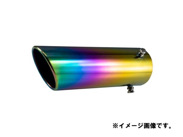 JETイノウエ　ステンレスマフラーカッター　チタン調　89x280　リングﾞ付　ハスギリタイプ　504118 5,045円