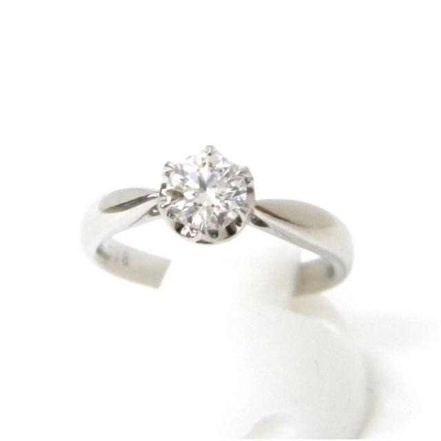 指輪 ﾀﾞｲﾔ立爪ﾘﾝｸﾞ Ｄ/ＩＦ/ＥＸ 0.508ct /ﾌﾟﾗﾁﾅ/Pt900 4.3ｇ 【中古】(44562)(44562)の通販は