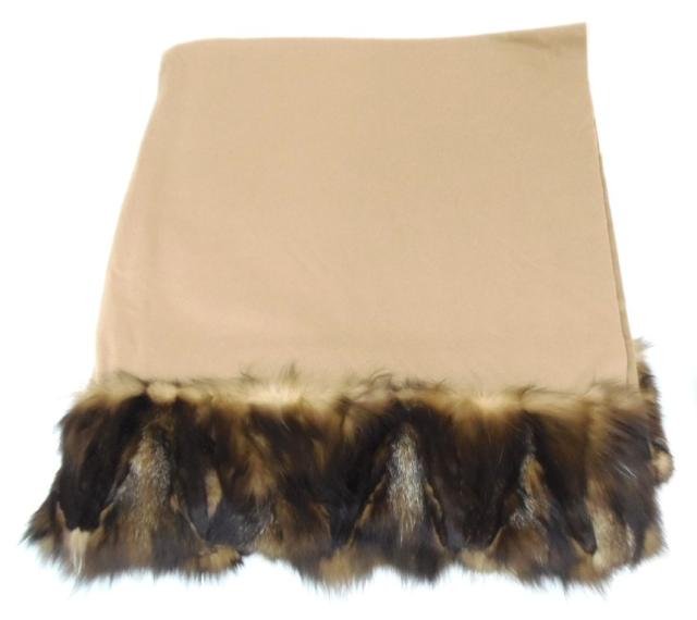 FENDI大判ショール FENDI フェンディ ズッカ柄 大判ショール ストール