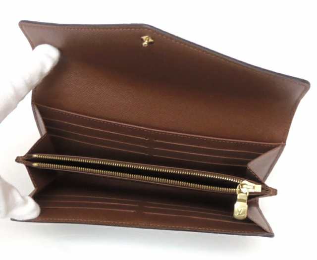 ﾙｲ･ｳﾞｨﾄﾝ 長財布 ﾎﾟﾙﾄﾌｫｲﾕ・ｻﾗ M60531 ﾓﾉｸﾞﾗﾑ 【中古】(60334)｜au PAY マーケット