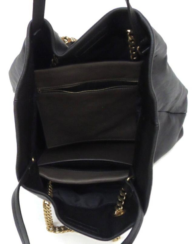 ランバン Lanvin トートバッグ キャリーミー 黒 レザー 【中古】(60842)の通販は