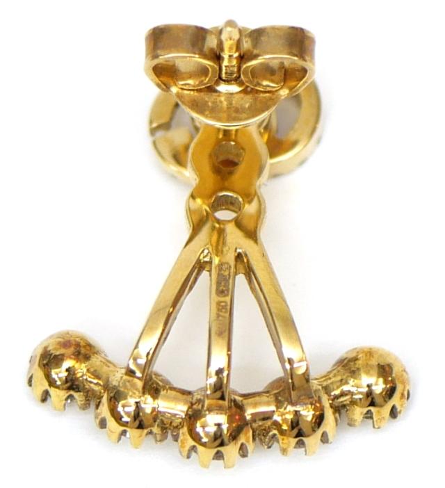 GUCCI GGランニング18K ピアス ※片耳