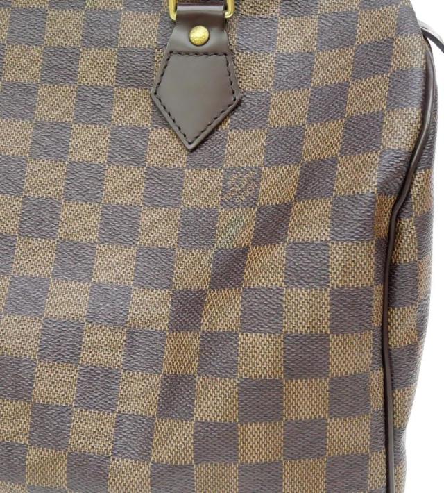 ルイヴィトン ダミエ スピーディ 30 ハンドバッグ ブラウン ルイ