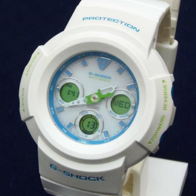 カシオ Casio 腕時計 G-SHOCK AWG-M105WG-7AJF 白 【中古】(61584)