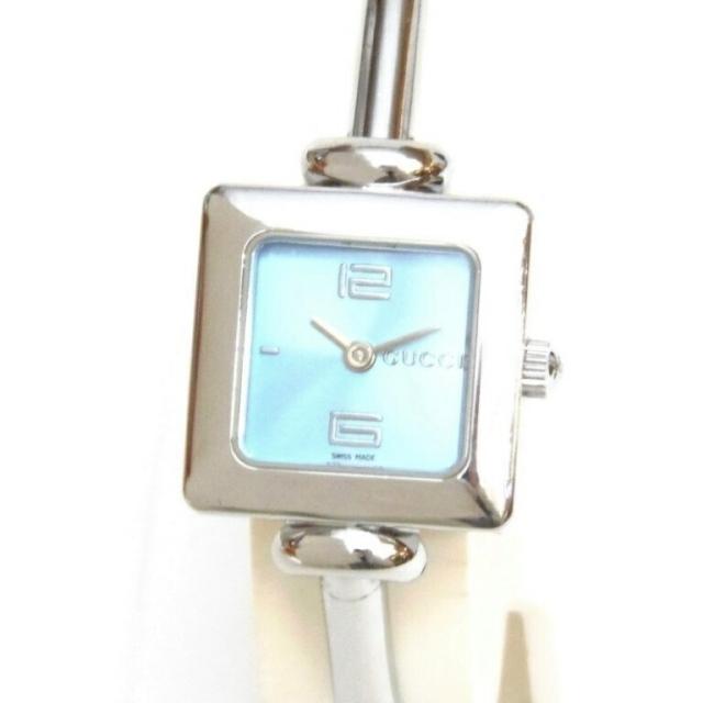 GUCCI バングルウォッチ1900L アナログ クウォーツ シルバー文字盤 楽天市場】【中古】｜GUCCI グッチ 1900L バングルウォッチ 腕時計