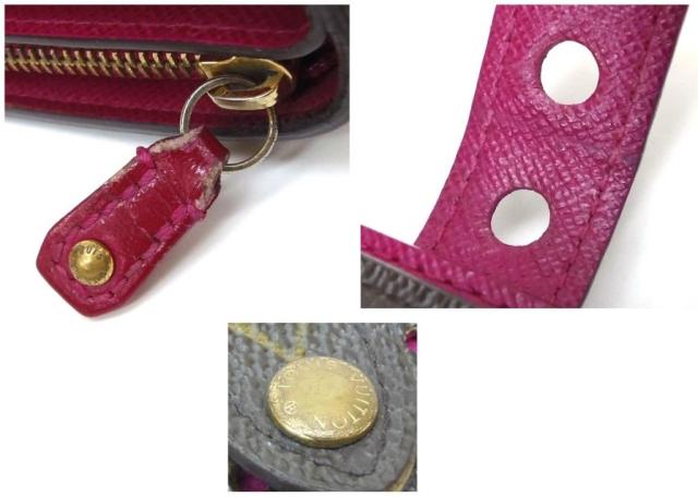 ﾙｲ･ｳﾞｨﾄﾝ LOUISVUITTON 二つ折り財布 ｺﾝﾊﾟｸﾄｼﾞｯﾌﾟ M95188 ﾓﾉｸﾞﾗﾑ･ﾍﾟﾙﾌｫ ﾌｭｰｼｬ 【中古】(62380)_9