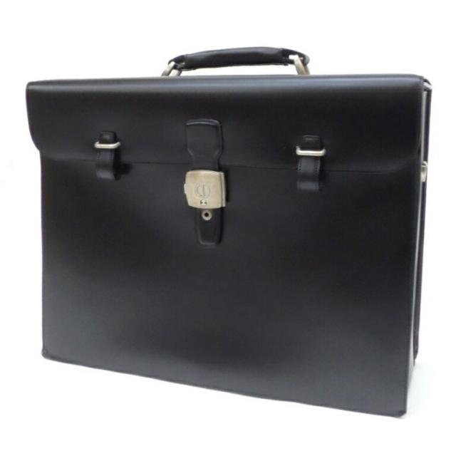 ダンヒル dunhill パイロットケース ドクターバッグ 書類カバン 黒
