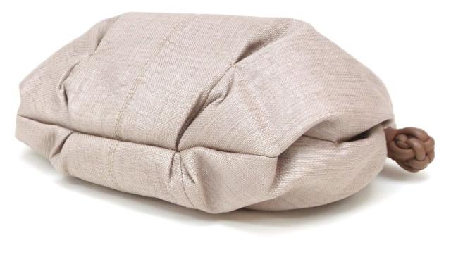 GIORGIO ARMANI ハンドバッグ レザーハンドル ロゴチャーム ピンク