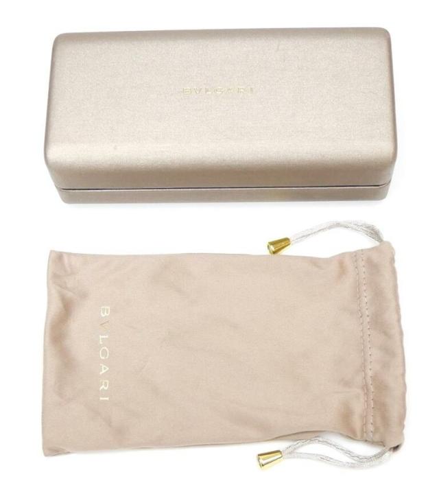 BVLGARI サングラス 53□22-140 ラインストーン 8196B パープル 【中古】(62873)_9