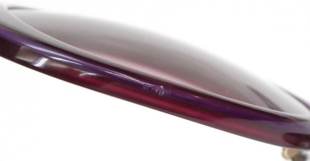 BVLGARI サングラス 53□22-140 ラインストーン 8196B パープル 【中古】(62873)_5