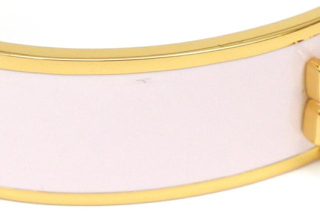 TORY BURCH バングル キラ エナメル 14MM ブレスレット ピンク【中古】(63773)_4
