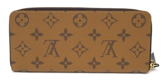 【新品】ルイ・ヴィトン 長財布 ポルトフォイユ・クレマンス M82336 モノグラム・リバース LOUISVUITTON(63853)_1