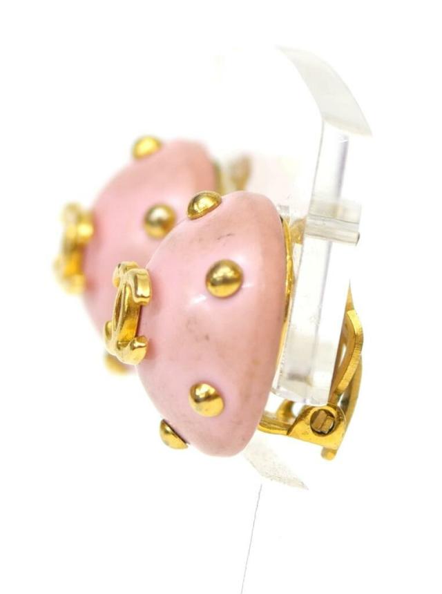 シャネル CHANEL ココマーク イヤリング 96C ピンク 【中古】(63871)_2
