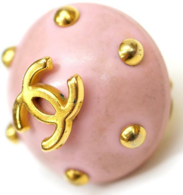 シャネル CHANEL ココマーク イヤリング 96C ピンク 【中古】(63871)_4