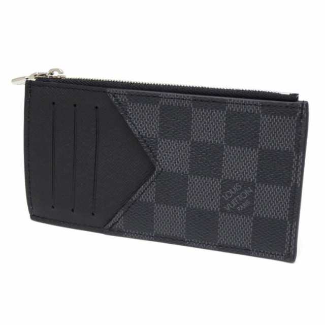 LOUISVUITTON コインカード・ホルダー フラグメントケース N64038 ダミエ・グラフィット 【中古】(64139)