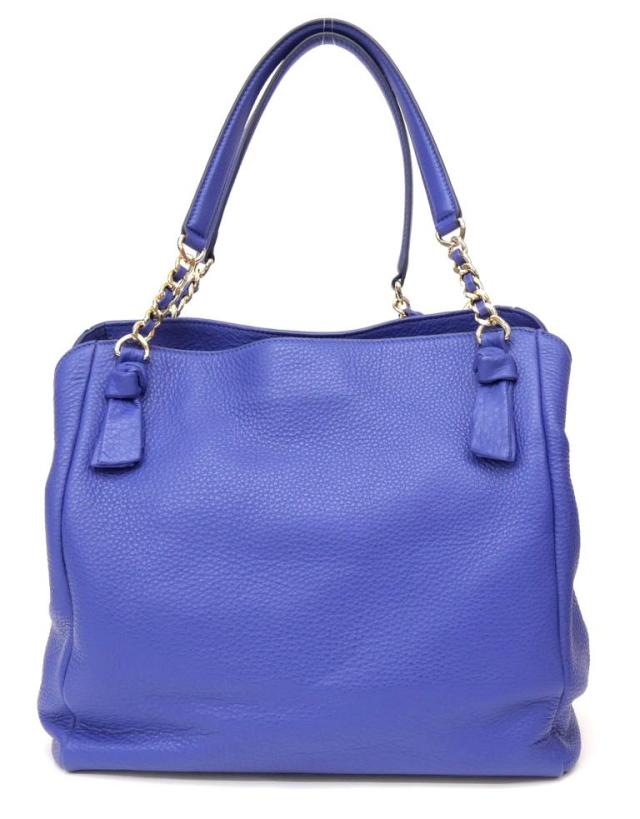 トリーバーチ TORY BURCH ブリテン チェーントートバッグ ブルー