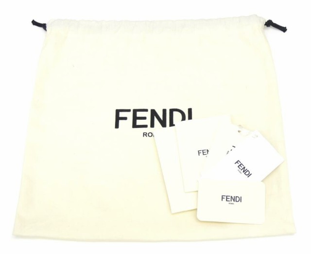 フェンディ FENDI ショルダーバッグ フェンディ タッチ ベージュ レザー×パイソン 【中古】(65000)