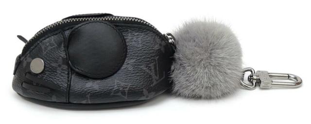 ルイ・ヴィトン LOUISVUITTON ポーチ・LV チンチラ コインケース キー