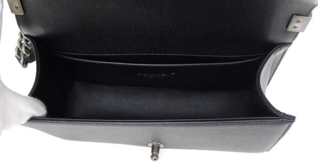 シャネル CHANEL チェーンショルダーバッグ ボーイシャネル 黒