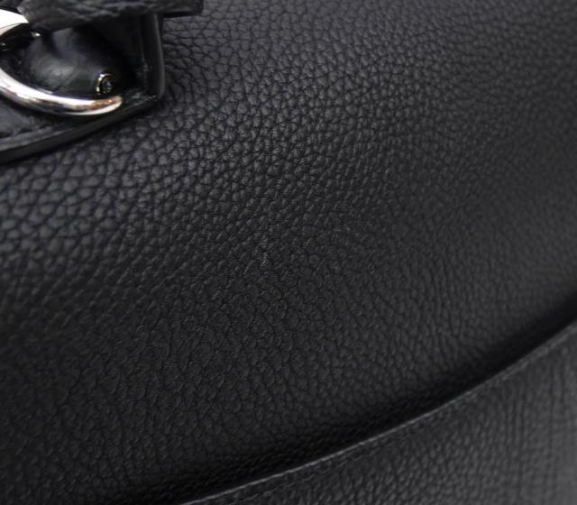 デルヴォー DELVAUX ハンドバッグ ブリヨンMM 2WAY 黒 クリスピーカーフ 【中古】(65790)_9