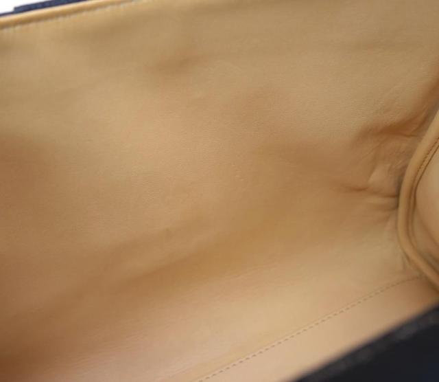 デルヴォー DELVAUX ハンドバッグ ブリヨンMM 2WAY 黒 クリスピーカーフ 【中古】(65790)_11