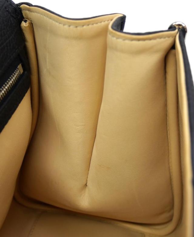 デルヴォー DELVAUX ハンドバッグ ブリヨンMM 2WAY 黒 クリスピーカーフ 【中古】(65790)_13