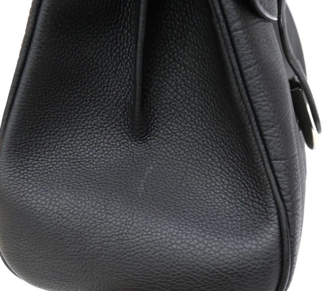 デルヴォー DELVAUX ハンドバッグ ブリヨンMM 2WAY 黒 クリスピーカーフ 【中古】(65790)_16