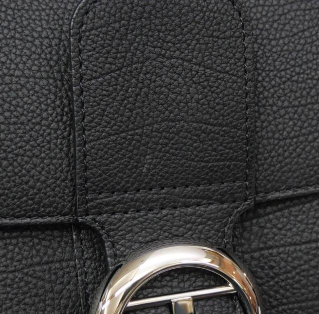 デルヴォー DELVAUX ハンドバッグ ブリヨンMM 2WAY 黒 クリスピーカーフ 【中古】(65790)_7