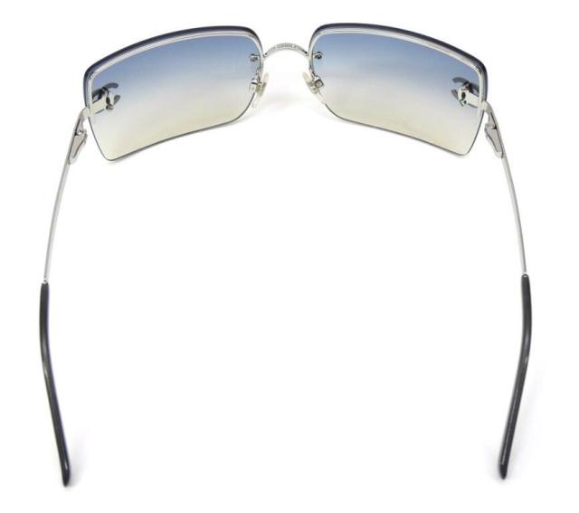 シャネル CHANEL グラデーション サングラス リムレス ココマーク 62