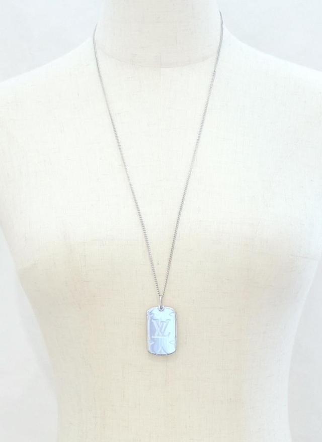ルイ・ヴィトン LOUISVUITTON ペンダントネックレス ロケットネックレス･モノグラム M62484 シルバー 【中古】(66170)_10