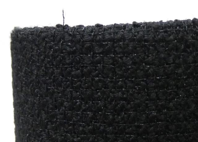 シャネル CHANEL ロング スニーカーブーツ 編み上げ 黒 36 【中古】(66386)_17