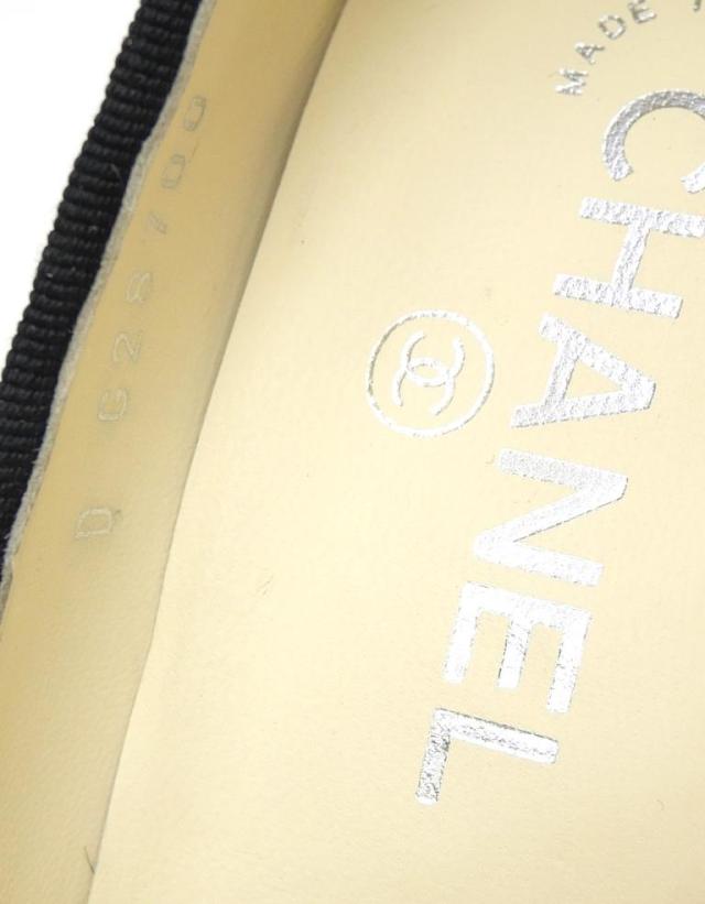 シャネル CHANEL ハイヒールパンプス ココマーク ピンヒール 黒 37.5 【中古】(66402)_8