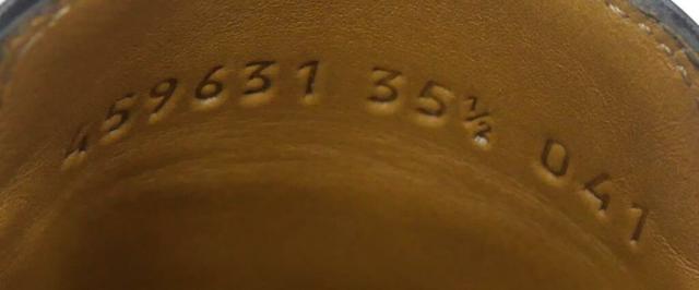 グッチ GUCCI ホースビット レザー スリッパ イニシャル入り リザード