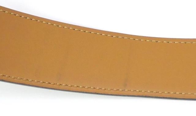 エルメス HERMES セリエ レザーベルト リバーシブル 70cm □B刻印 黒×ブラウン 【中古】(67000)_13
