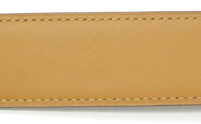 エルメス HERMES セリエ レザーベルト リバーシブル 70cm □B刻印 黒×ブラウン 【中古】(67000)_14